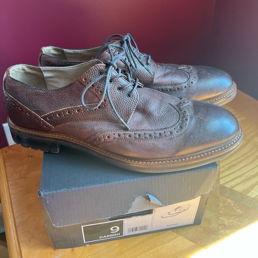 Banana republic ortholite Bruno dark brown Oxford sz 9